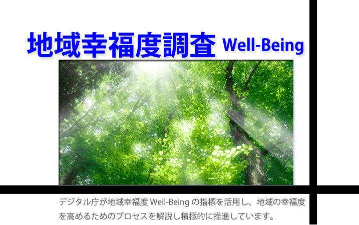 地域幸福度(Well-Being)指標の活用